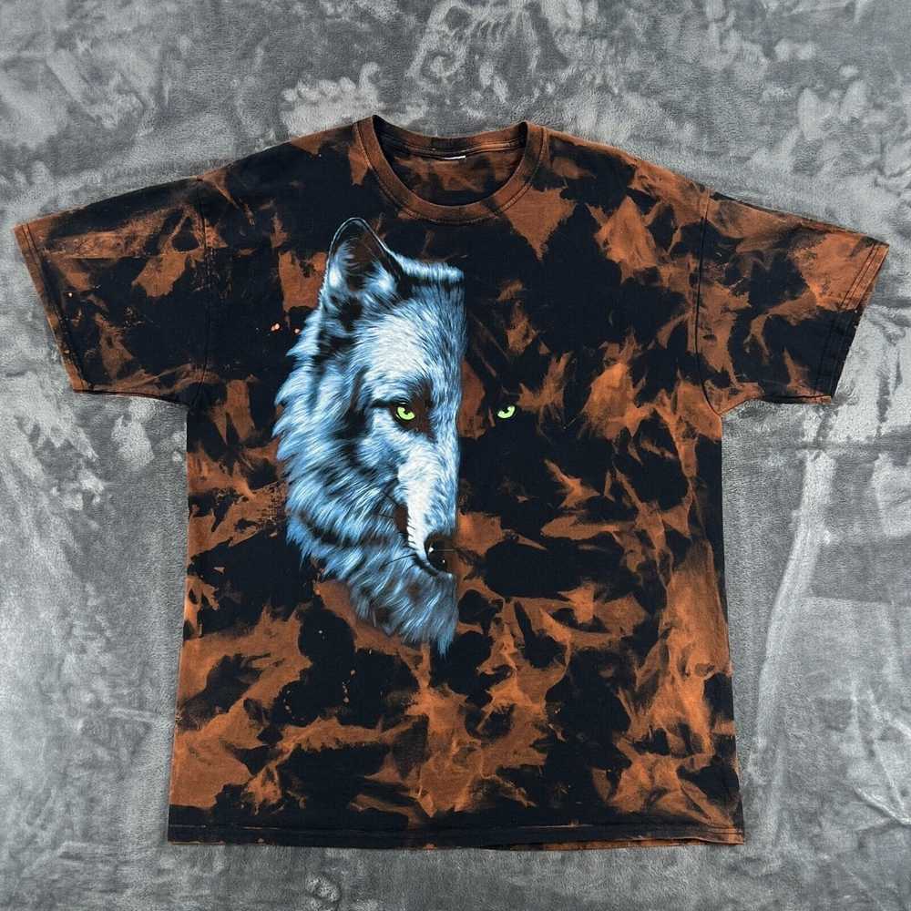 Other Vintage Wolf T Shirt Men XL 1 of 1 Reverse … - image 1