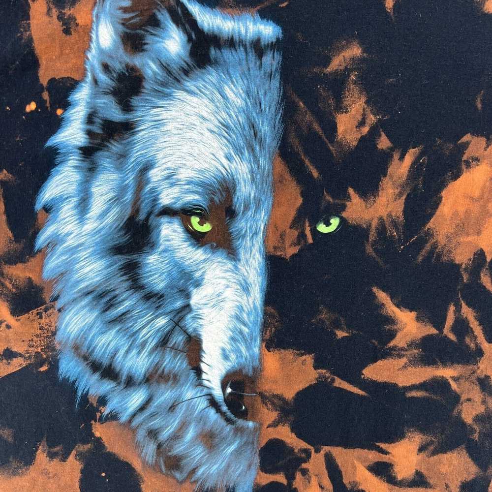 Other Vintage Wolf T Shirt Men XL 1 of 1 Reverse … - image 3