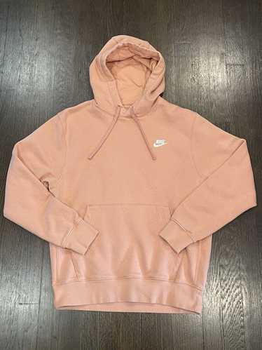 Nike Nike pink and white hoodie