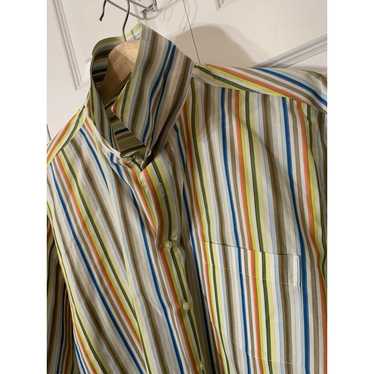 Bachrach BACHRACH Men's Sz XL Shirt Button Multi … - image 1