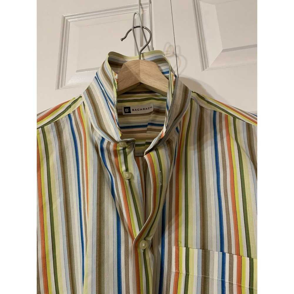 Bachrach BACHRACH Men's Sz XL Shirt Button Multi … - image 6