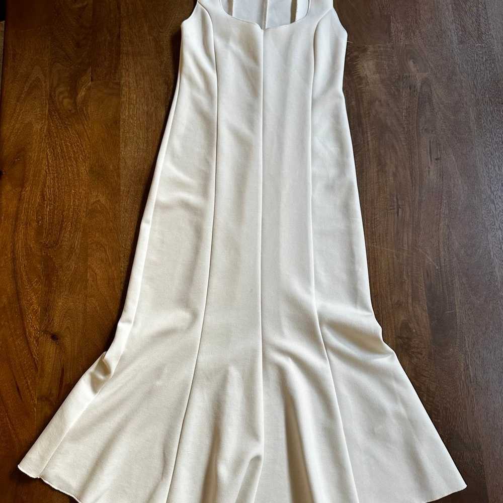 Zara midi cream dress - image 2