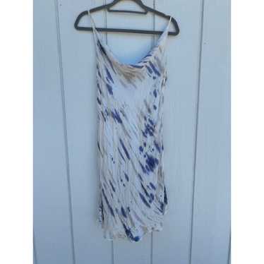 Surf Gypsy Tie Dye Mini Dress, Viscose, Size M