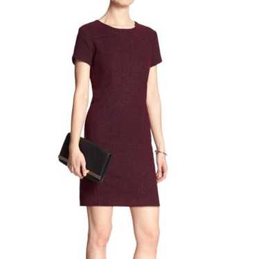 Banana Republic Metallic Boucle Sheath Dress in Bl