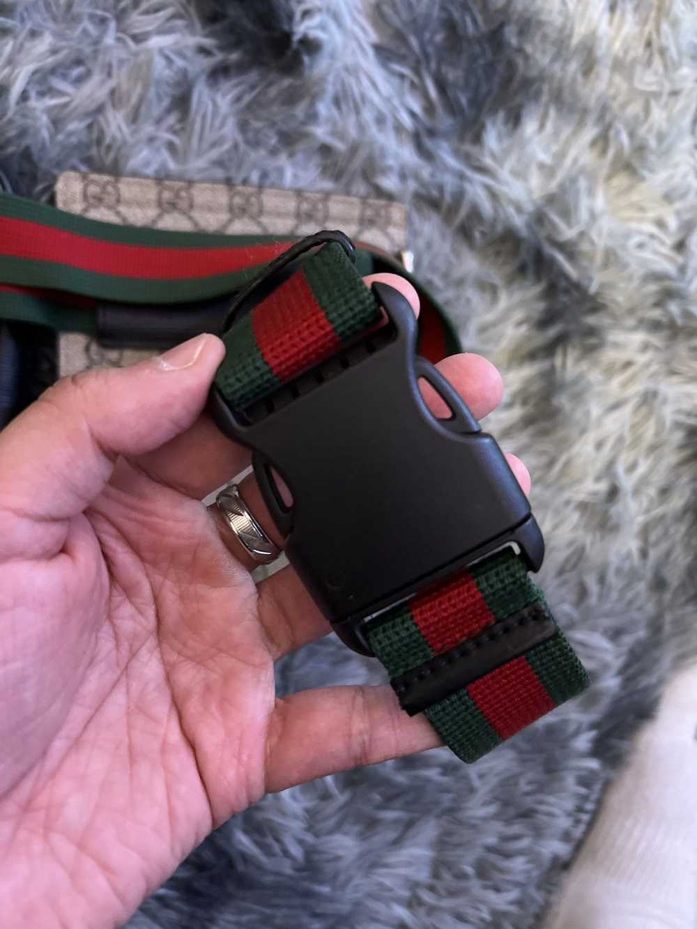 Gucci Gucci Supreme GG Monogram Web Belt Bag - image 8