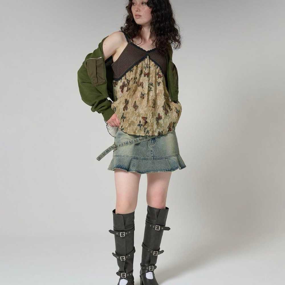 TINA: JOJUN Vintage-Like Knit Tunic - image 2