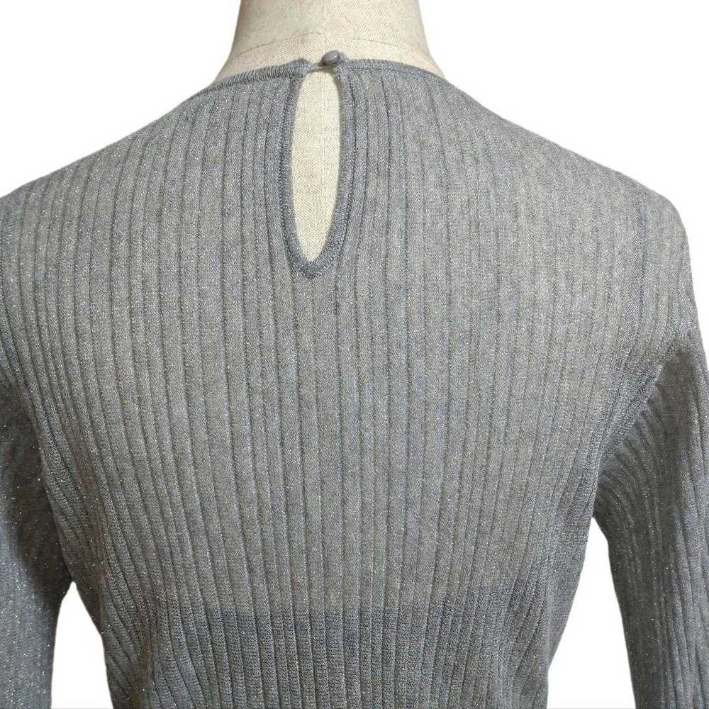 ★Excellent condition★ Mila Owen Pleated Lamé Knit… - image 11