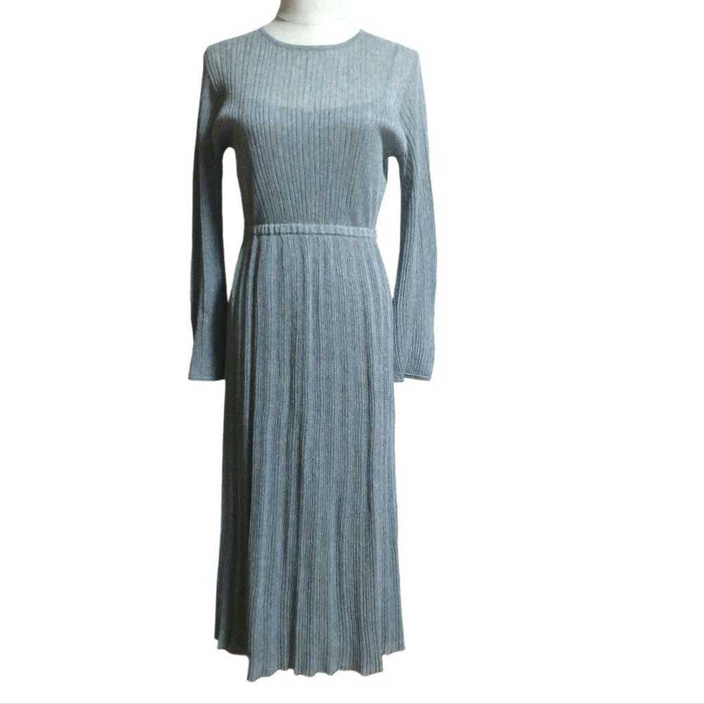 ★Excellent condition★ Mila Owen Pleated Lamé Knit… - image 5