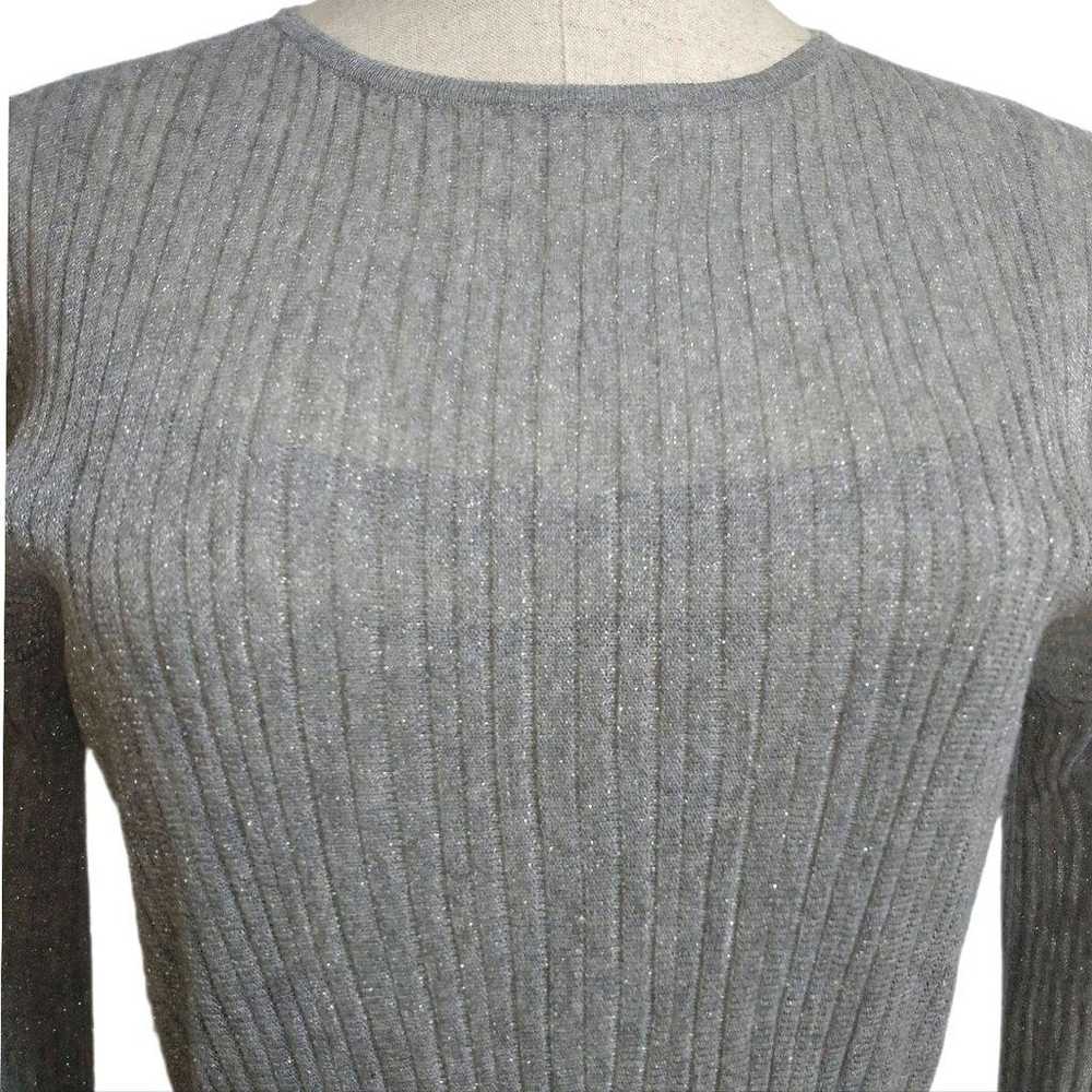 ★Excellent condition★ Mila Owen Pleated Lamé Knit… - image 6