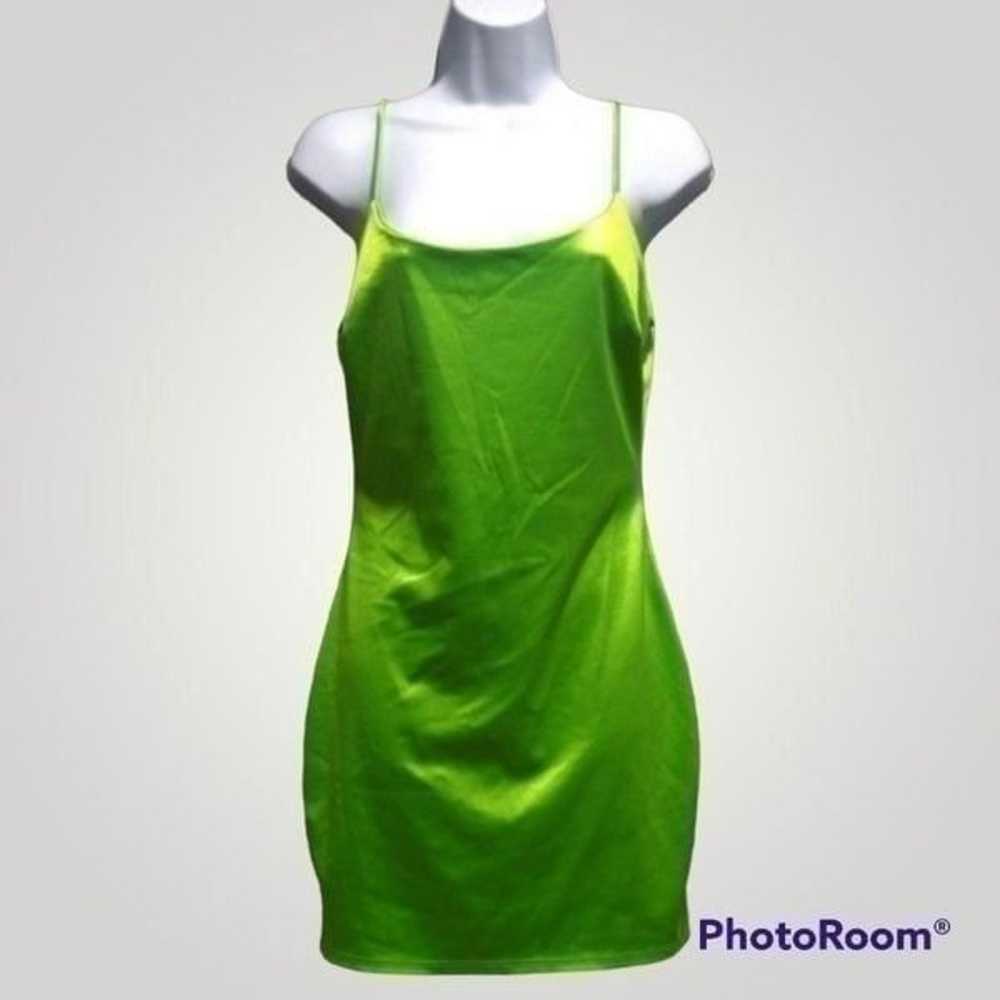 Windsor Bodycon Satin mini Dress, Size M for Women - image 1