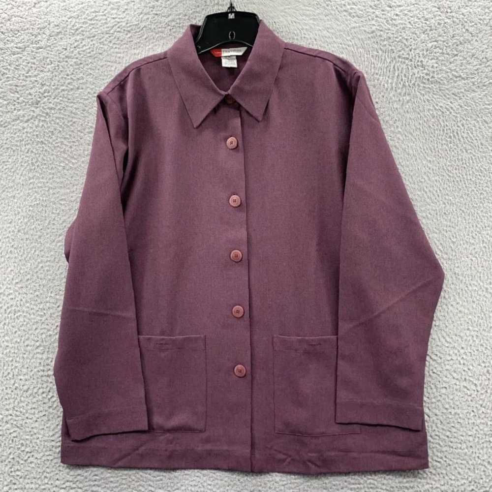 Vintage Womens Traveler Button Up Blouse Top Peti… - image 1