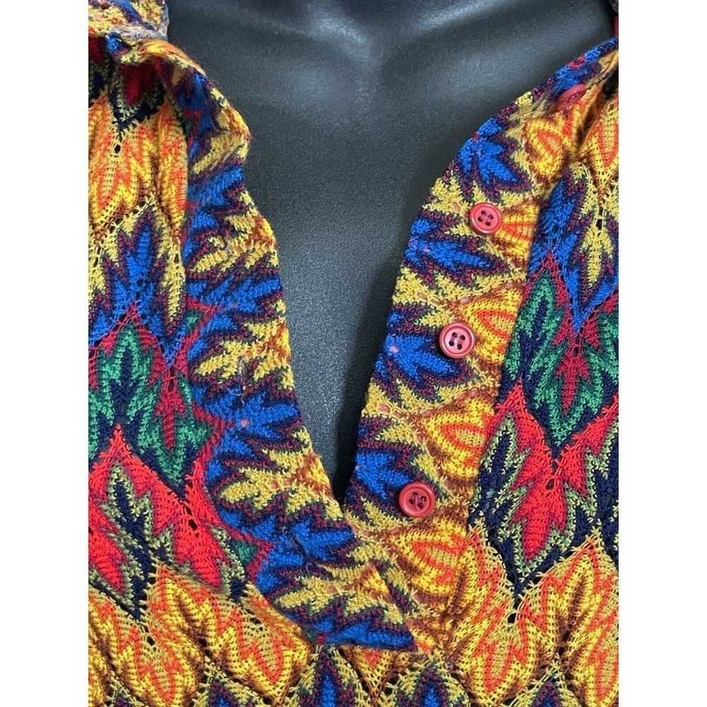 Vintage Fashioned By Gregory Womens Crochet Multi… - image 7