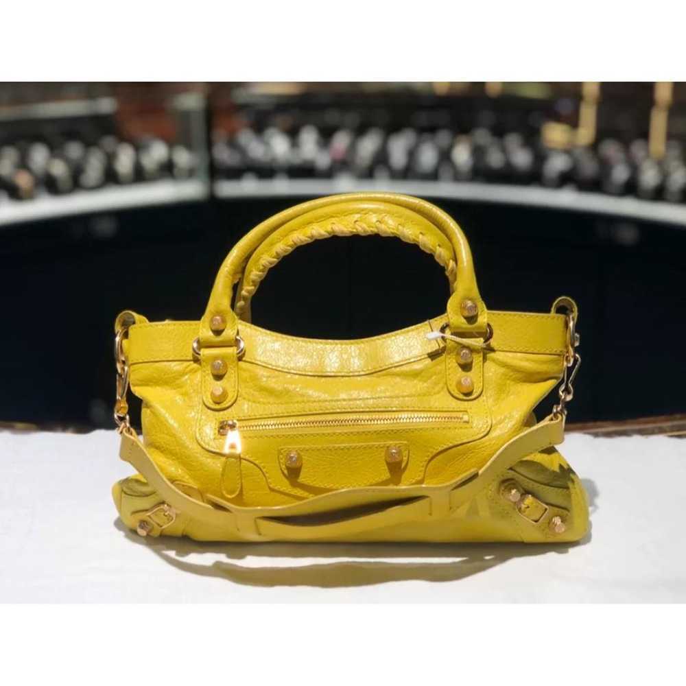 Balenciaga First leather handbag - image 2