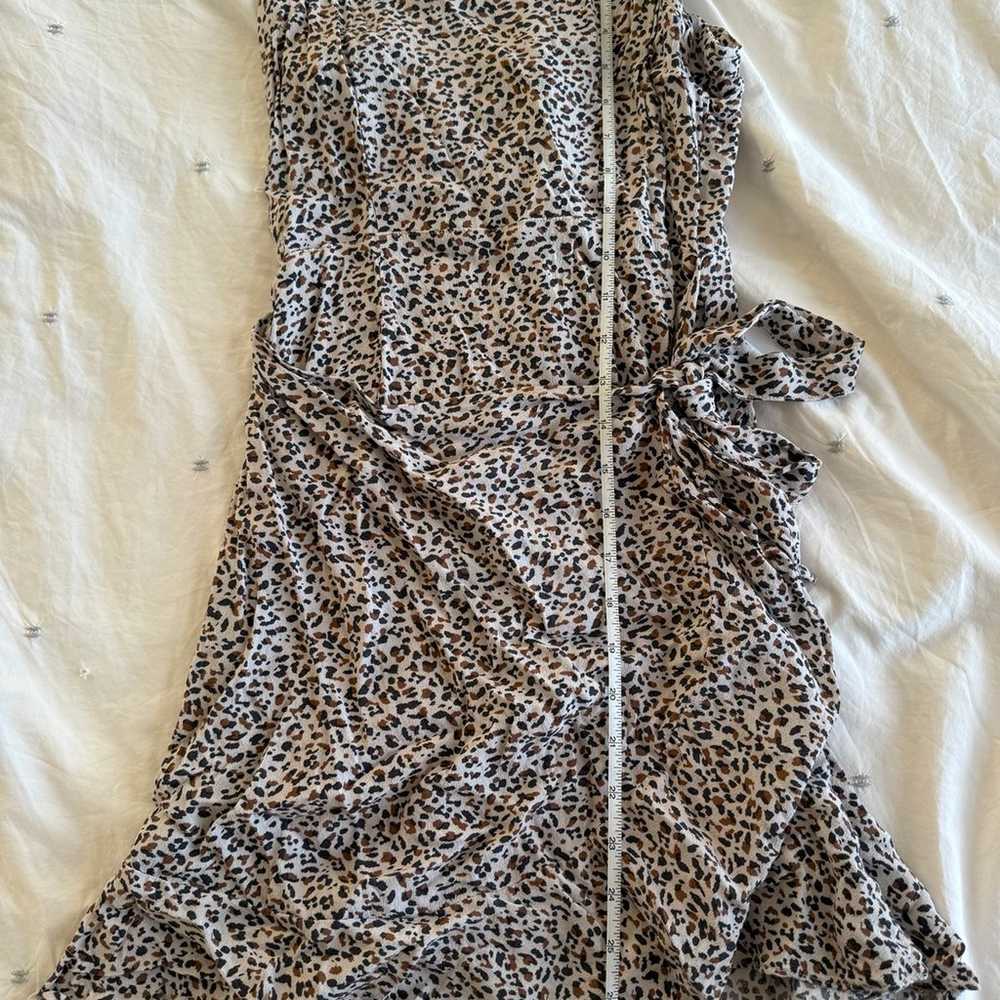 Abercrombie Leopard Print Wrap Dress - image 4