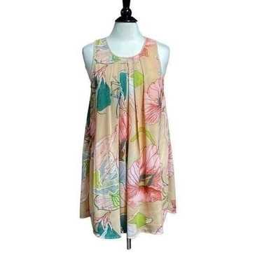 Umgee Floral Sleeveless Dress Size Small