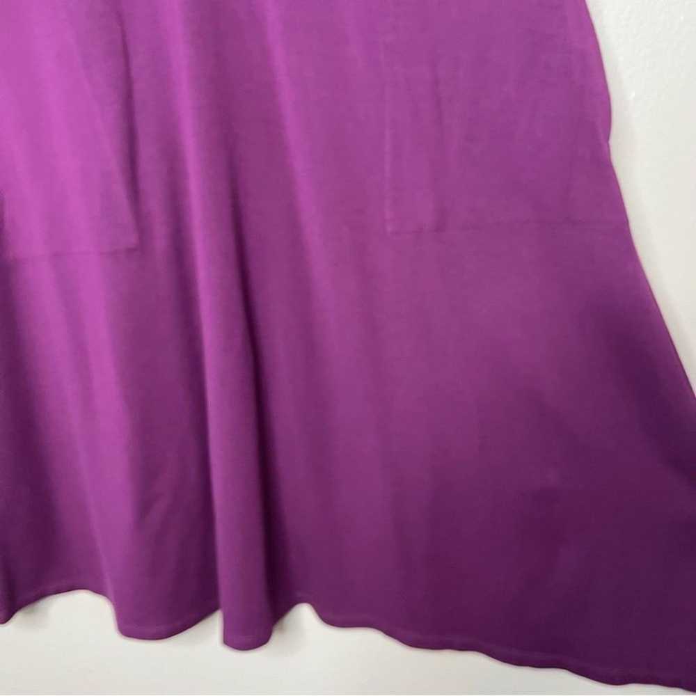 J. Jill Women Dress Medium Petite Wearever Purple… - image 6