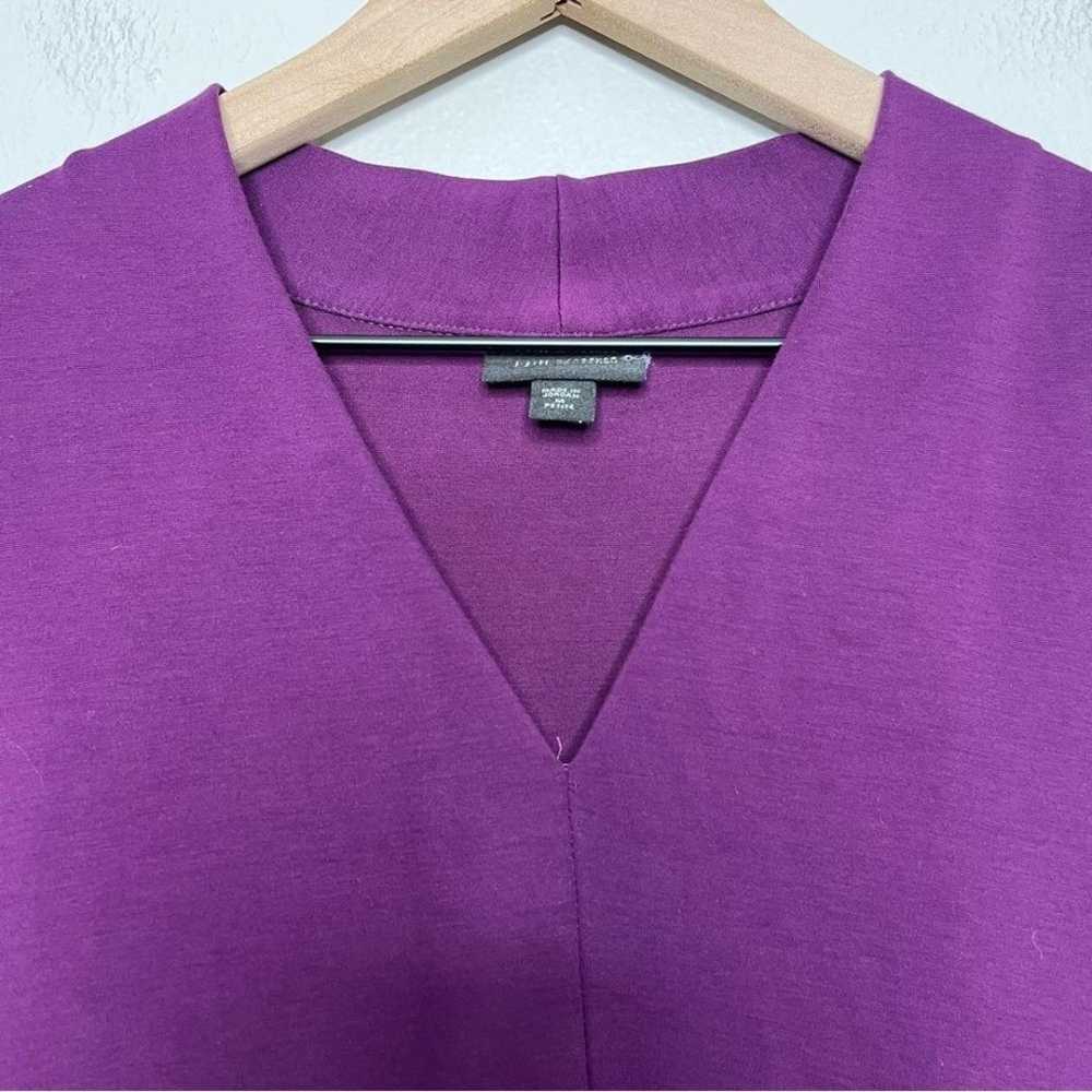 J. Jill Women Dress Medium Petite Wearever Purple… - image 8