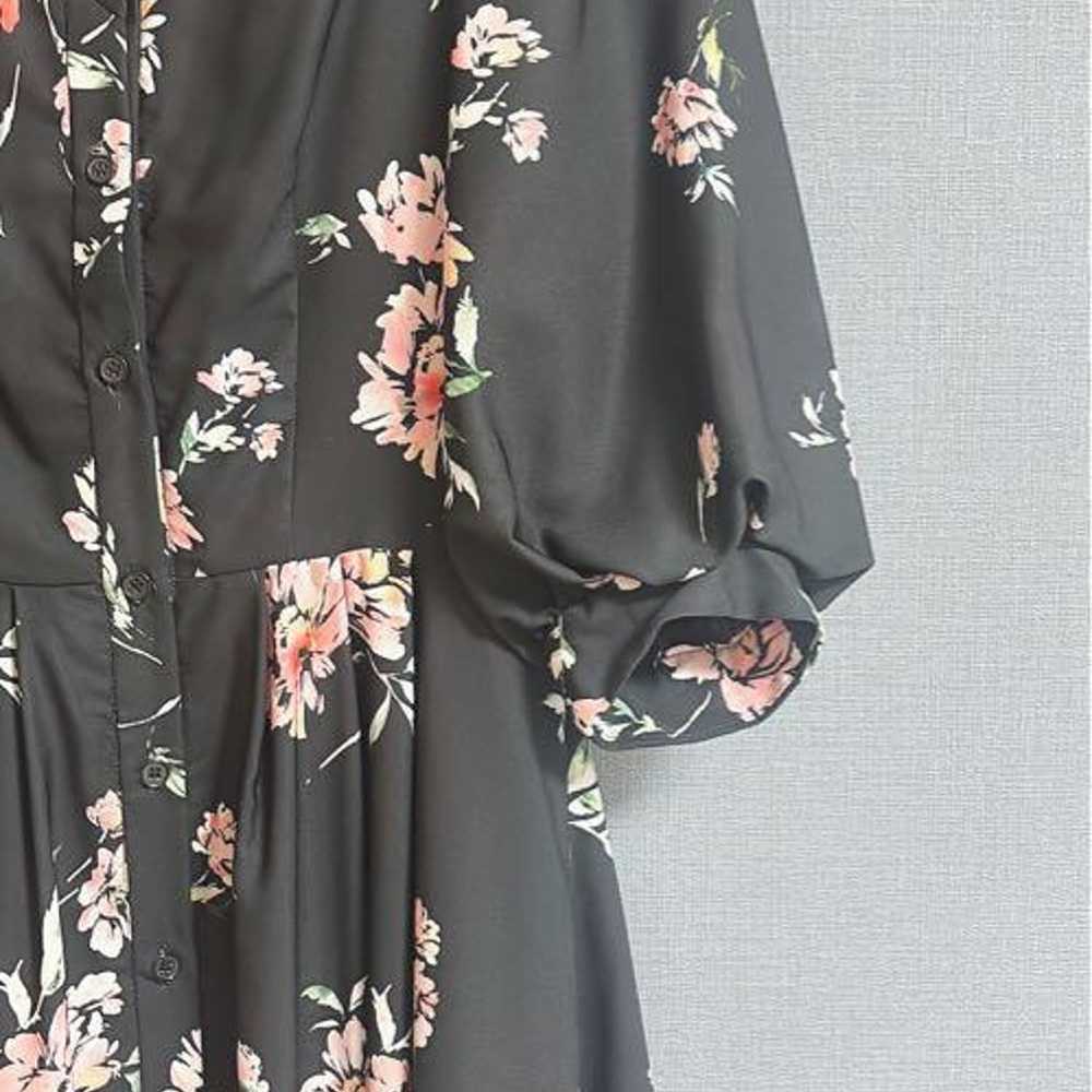 Floral Pattern Long One Piece Dress. - image 1