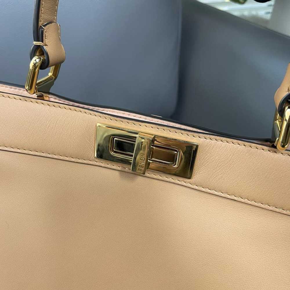 Fendi Peekaboo IseeU leather handbag - image 8