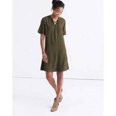 MADEWELL Novella Lace Up Dress