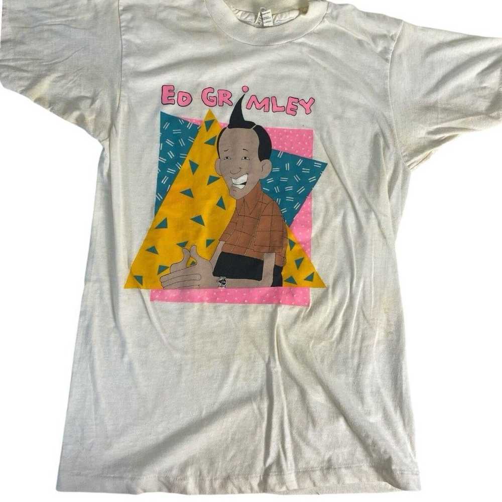 Vintage Shirt Ed Grimley Tee Large Rare 1980’s Si… - image 2