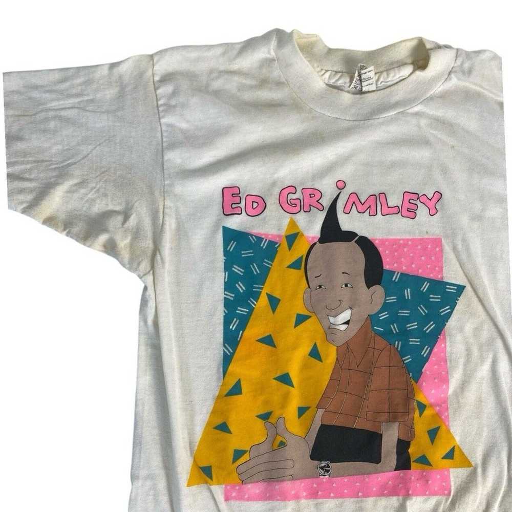 Vintage Shirt Ed Grimley Tee Large Rare 1980’s Si… - image 3