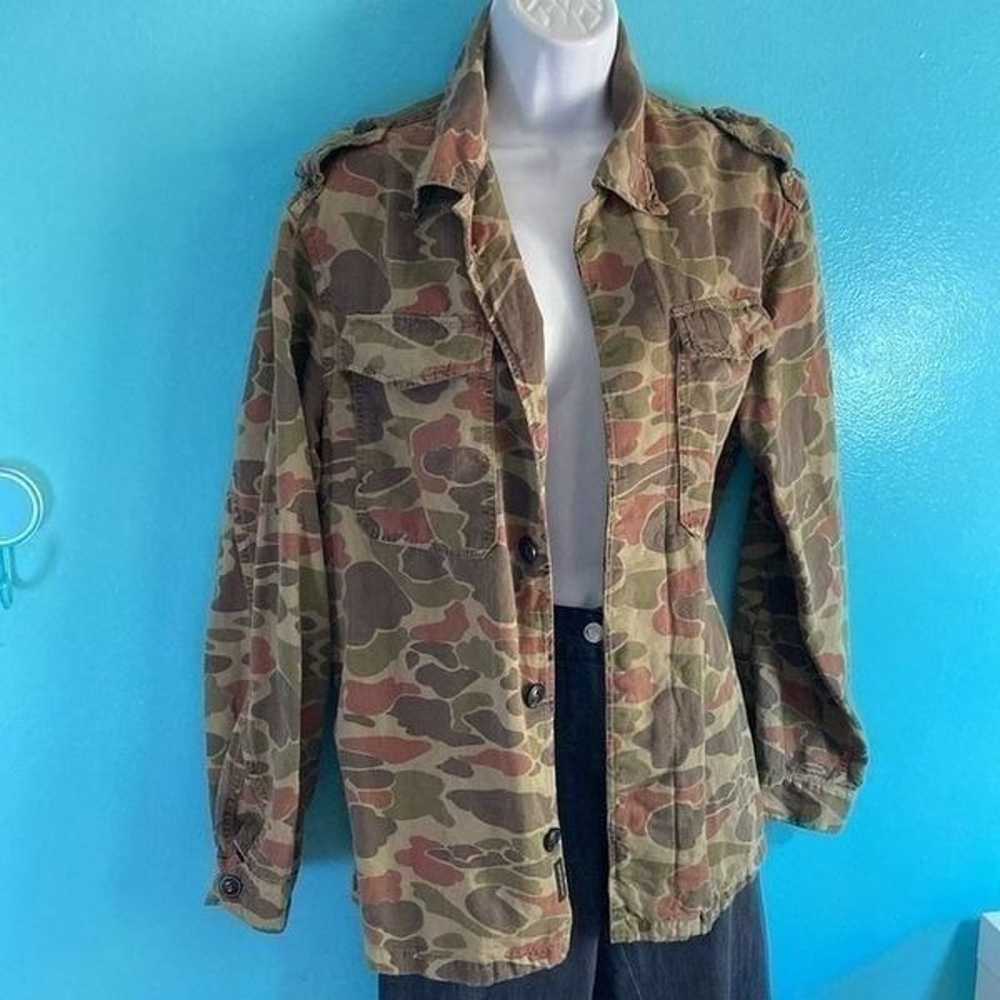 Vintage 55 Fifty Five Womens Camo Shirt Jacket Si… - image 8