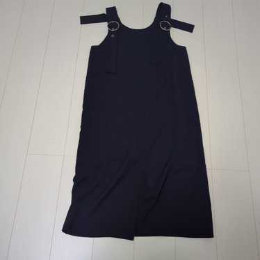 Navy Sleeveless Long Dress RayBEAMS