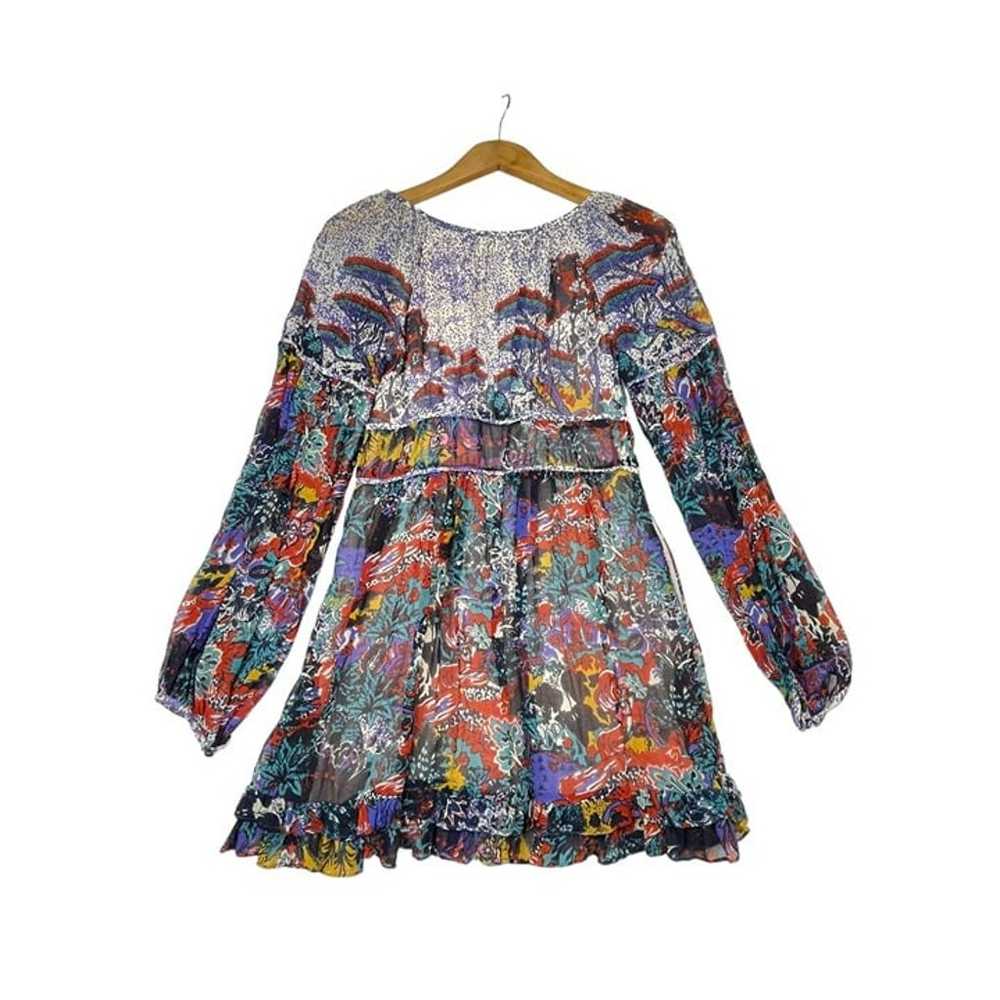 Anthropologie Maeve Multiprint Long Sleeve Dress … - image 3