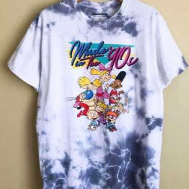 Nickelodeon tie-dye T-shirt character vintage