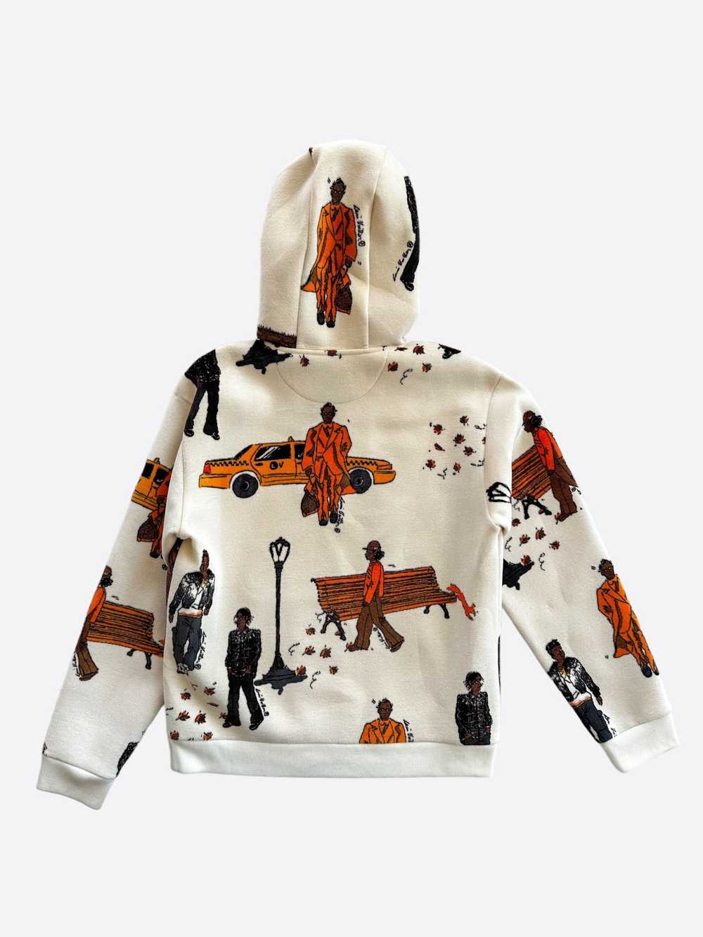 Louis Vuitton White New Walkers Hoodie - image 2