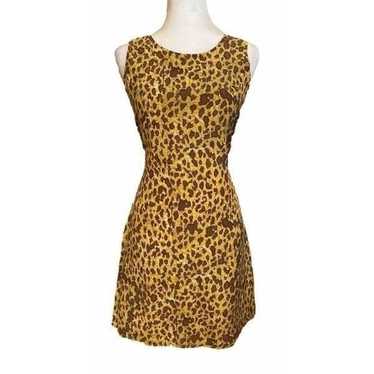 Jennifer Moore Dress Women' Dress Size 4  Cheetah 