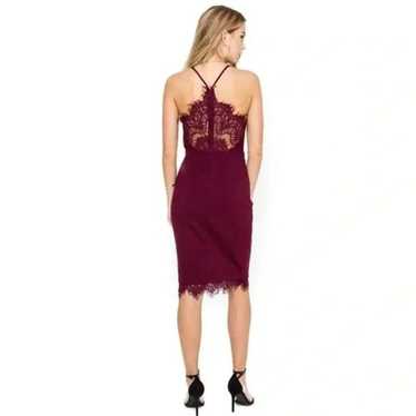 Astr the Label Burgundy Dress s