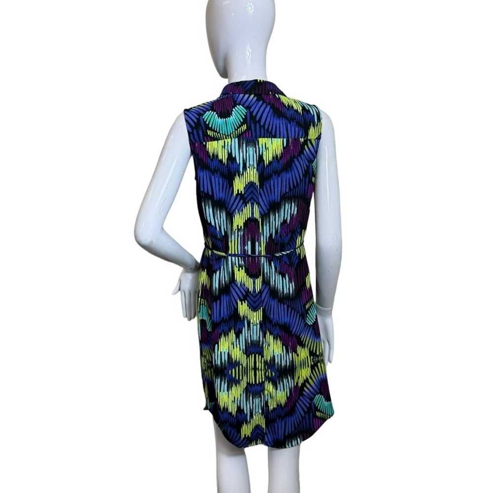 Women's Apt. 9 Blue and Purple Dress Size 4 - image 2