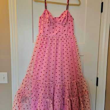 Betsey Johnson Pink Heart Dress