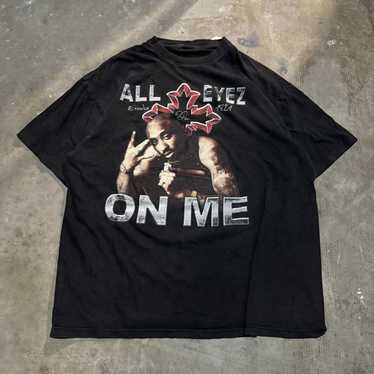 Vintage Tupac All Eyez On Me Rap Tee 1998 size XL - Gem Vintage Tupac All Eyez On Me Rap Tee 1998 size XL - Gem