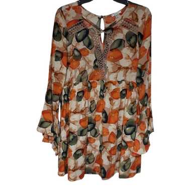 Jodifl Long Sleeves Tunic Dress Size Medium - image 1