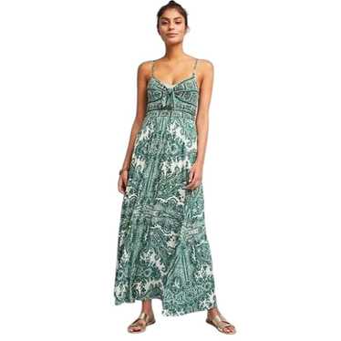 Anthropologie Moulinette Soeurs Brisbane Green Pa… - image 1