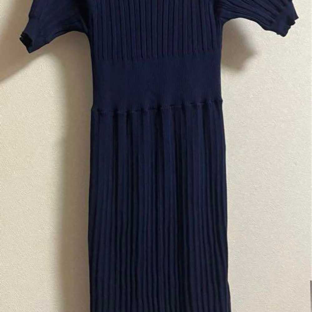 Proportion Ribbed Knit Dress - image 4