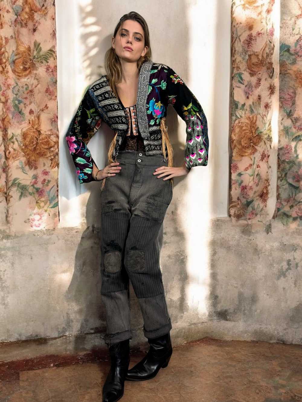 Omnia, Edwardian patchwork jacket - image 2