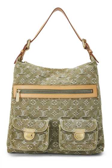 Green Monogram Denim Baggy GM Send in SMS Send in… - image 1