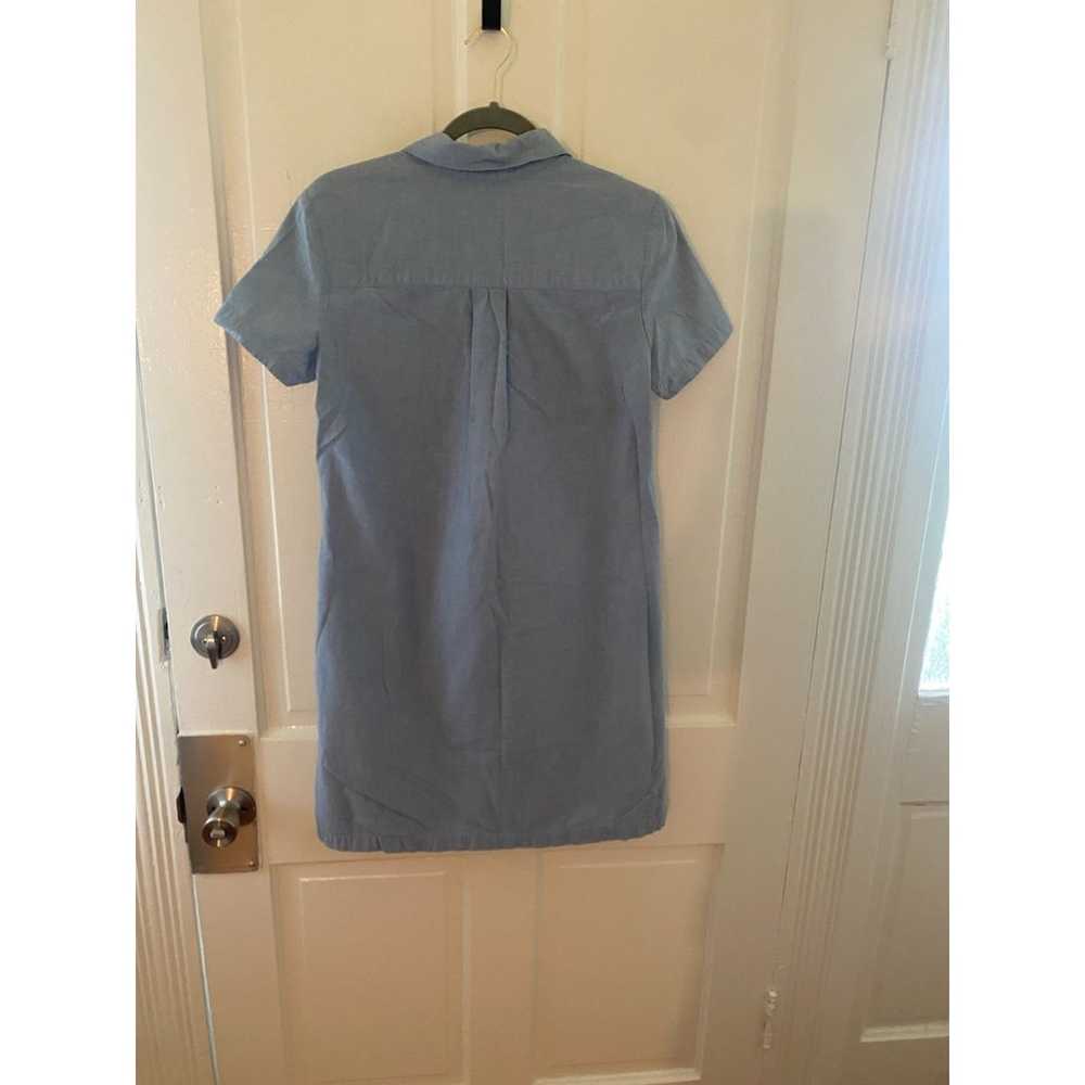 Charter Club Size 8 Blue Shirt Dress - image 5