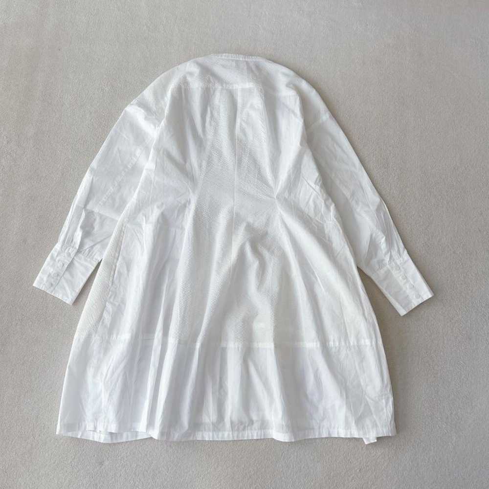 v243 Cosa Nostra [40] Shirt Dress Tunic White Cot… - image 10