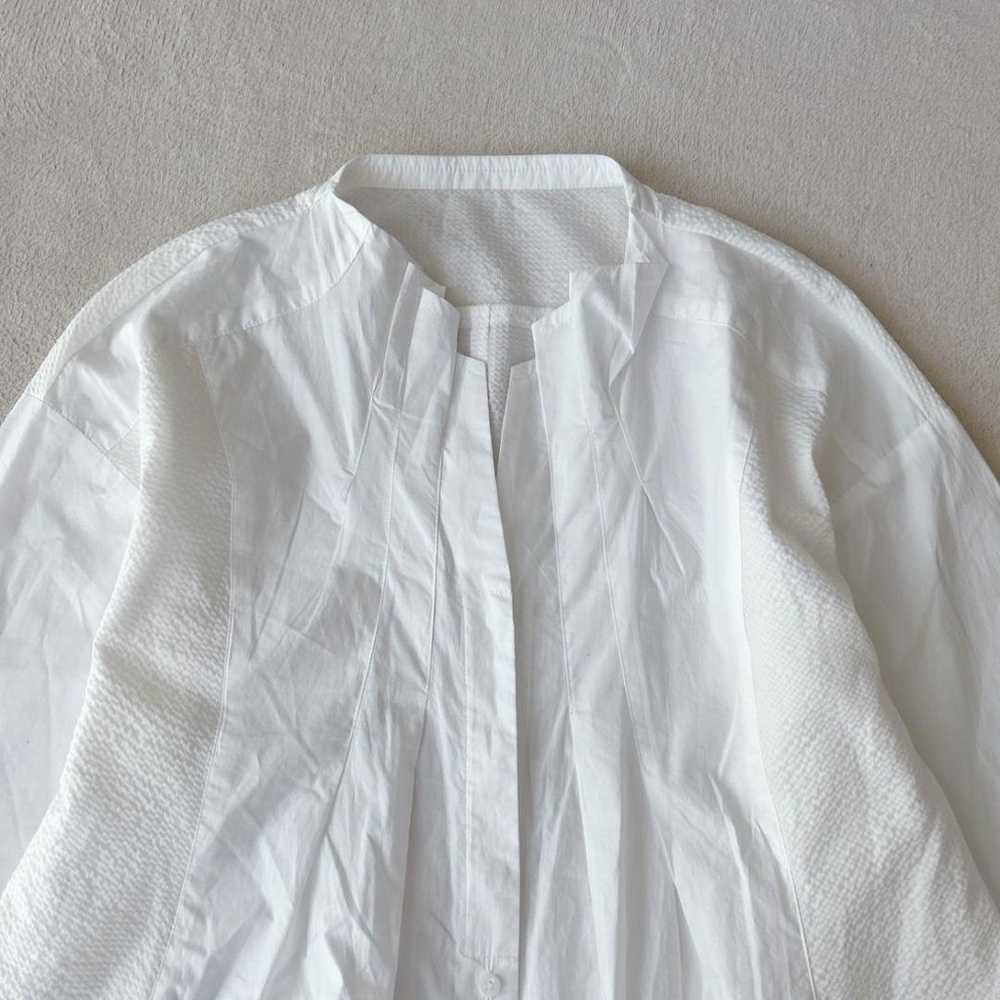 v243 Cosa Nostra [40] Shirt Dress Tunic White Cot… - image 3