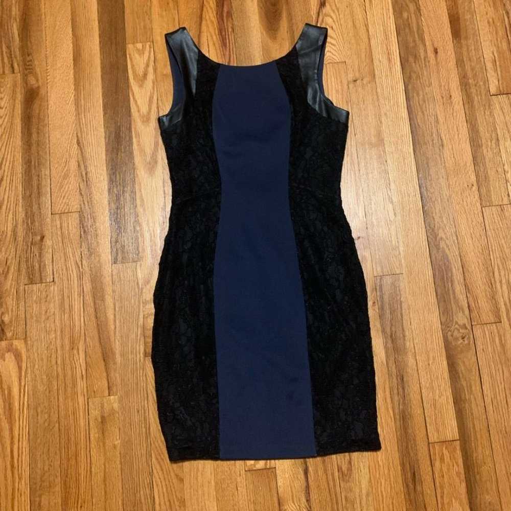 Navy and Black Cocktail Dress - image 2