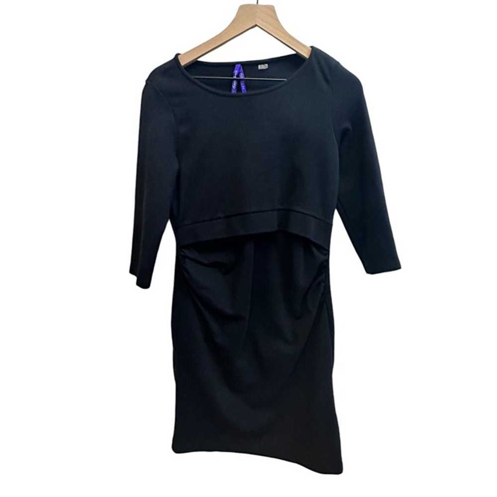 Seraphine Maternity Nursing Dress 3/4 Sleeve Clas… - image 1