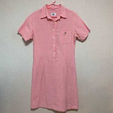 Lacoste shirt dress tag size 42