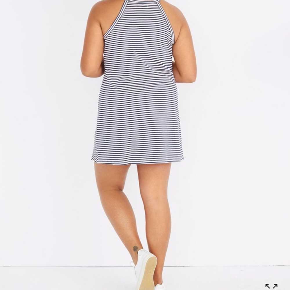 Madewell District Dress in Stripe Size XL - image 4