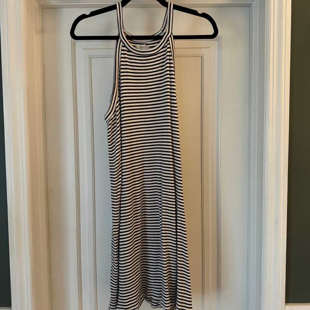 Madewell District Dress in Stripe Size XL - image 6