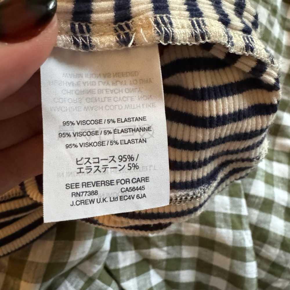 Madewell District Dress in Stripe Size XL - image 9